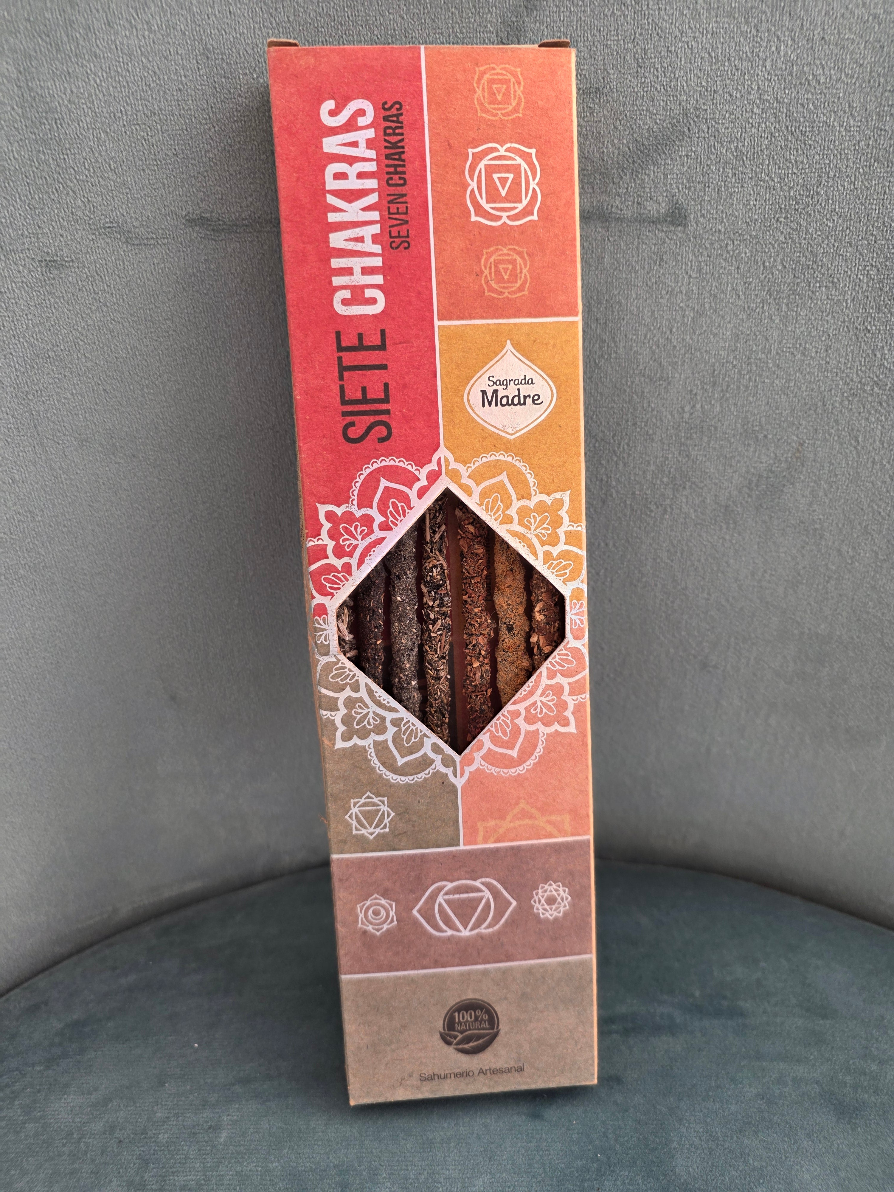 Incenso Orgânico 7 Chakras
