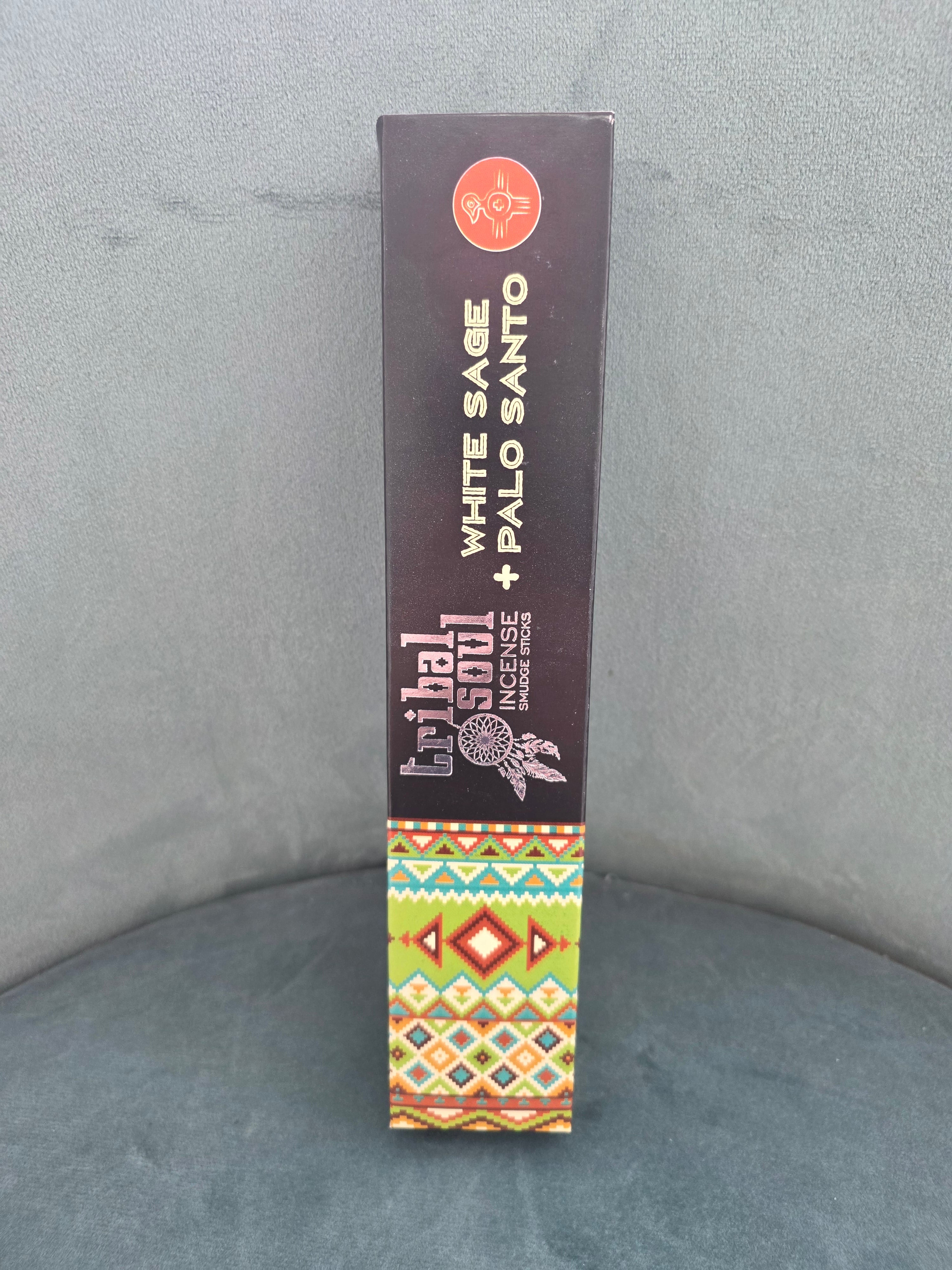 Incenso Tribal Soul Salvia Branca + Pau Santo