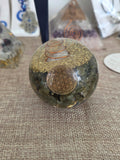 Orgonite em Esfera